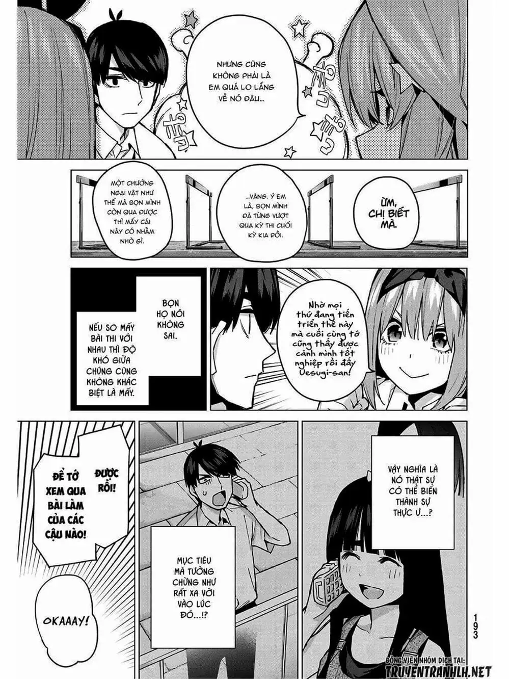 Truyện Tranh Nhà Có 5 Nàng Dâu - Gotoubun No Hanayome trang 6