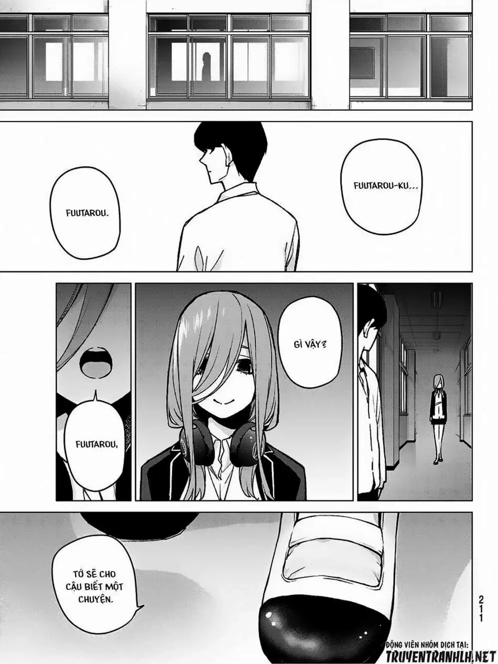 Truyện Tranh Nhà Có 5 Nàng Dâu - Gotoubun No Hanayome trang 6