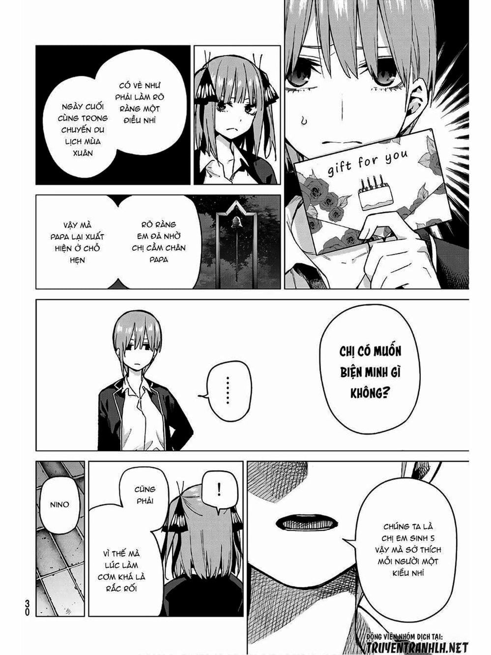 Truyện Tranh Nhà Có 5 Nàng Dâu - Gotoubun No Hanayome trang 6