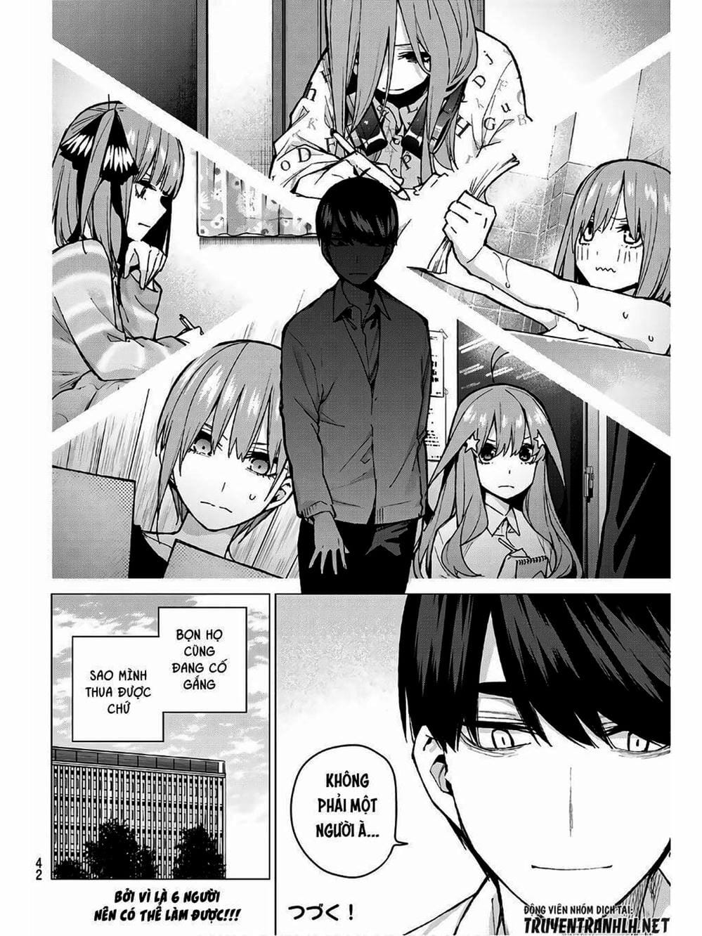 Truyện Tranh Nhà Có 5 Nàng Dâu - Gotoubun No Hanayome trang 6