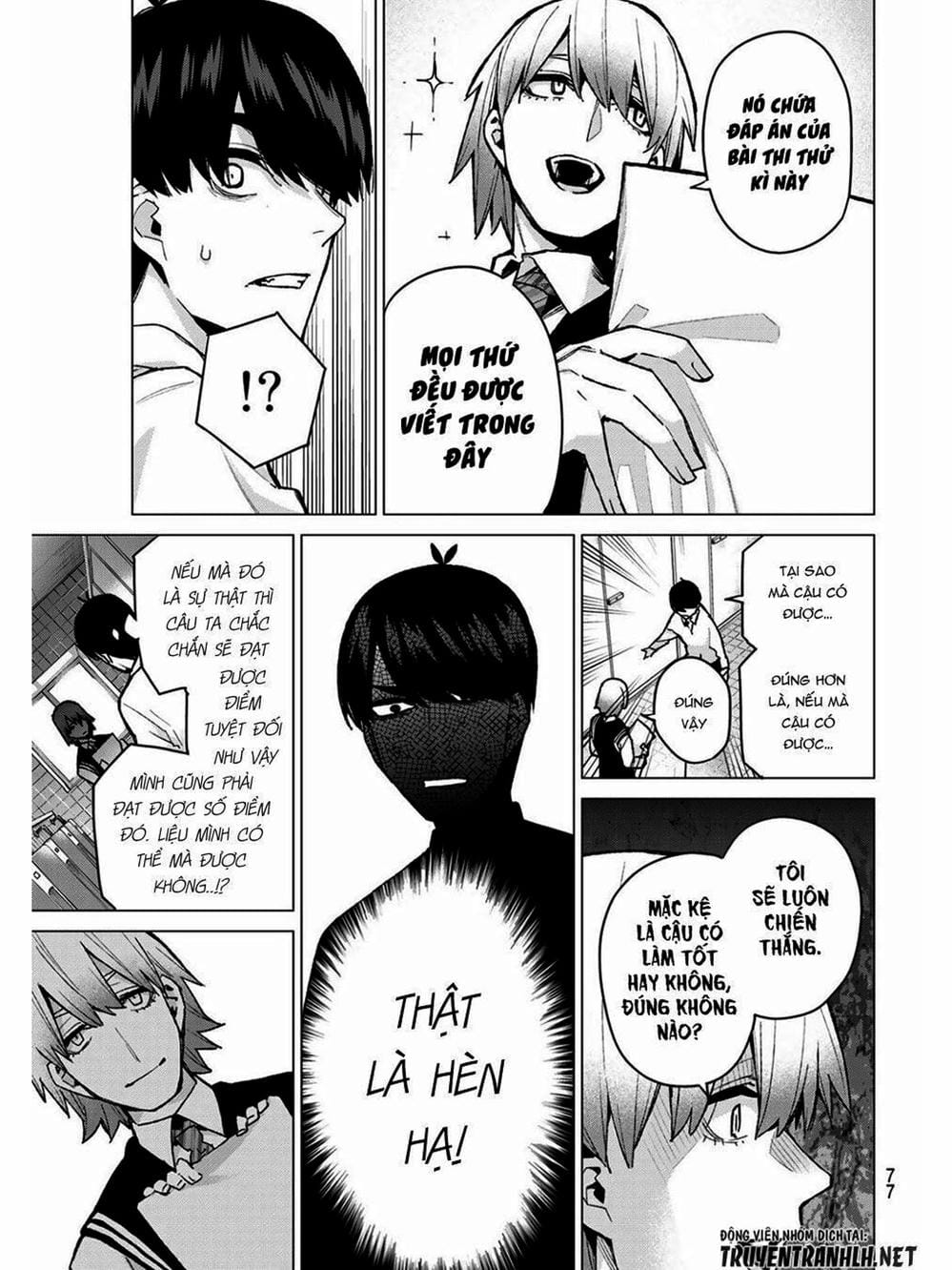 Truyện Tranh Nhà Có 5 Nàng Dâu - Gotoubun No Hanayome trang 6