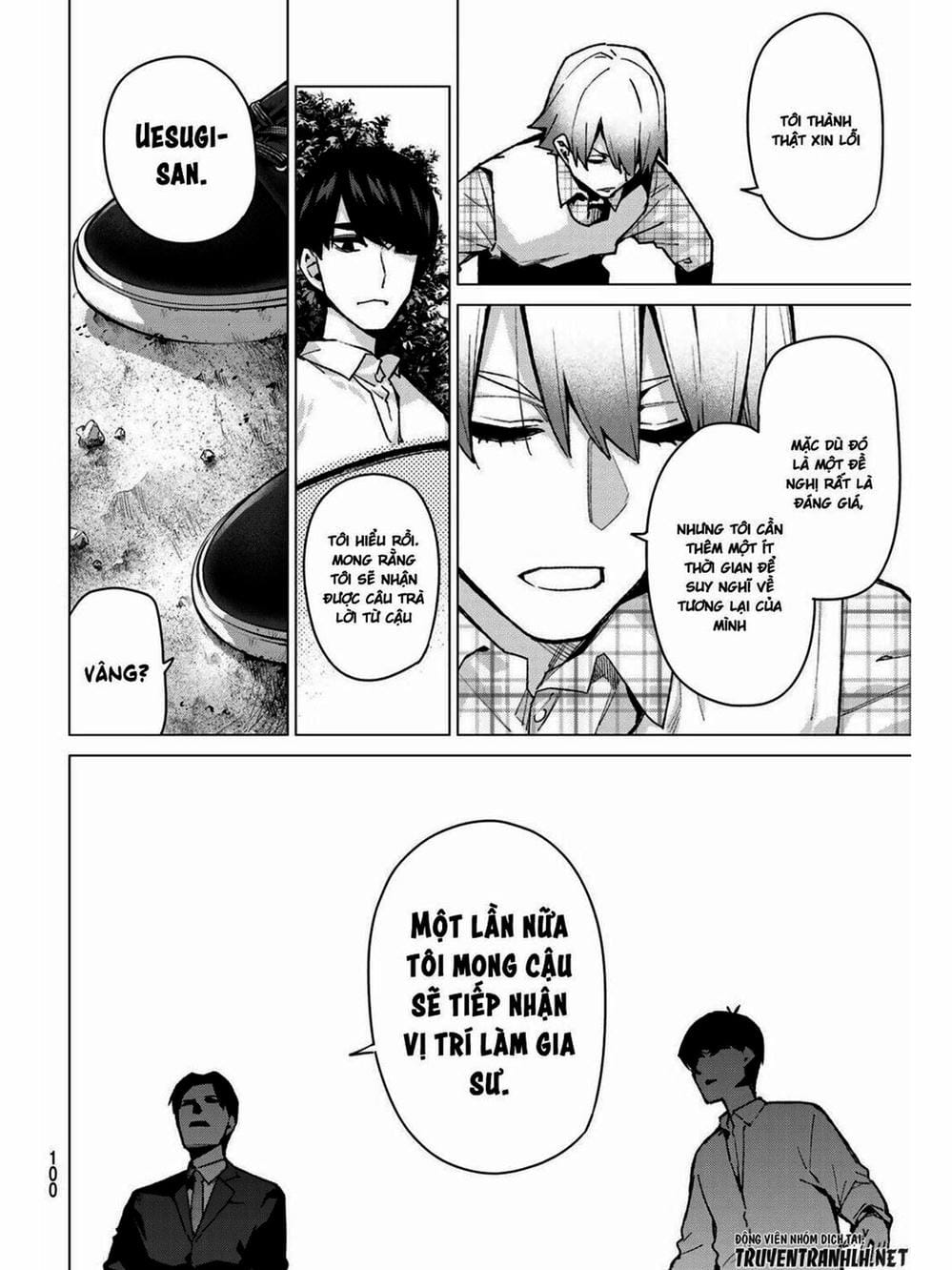 Truyện Tranh Nhà Có 5 Nàng Dâu - Gotoubun No Hanayome trang 6