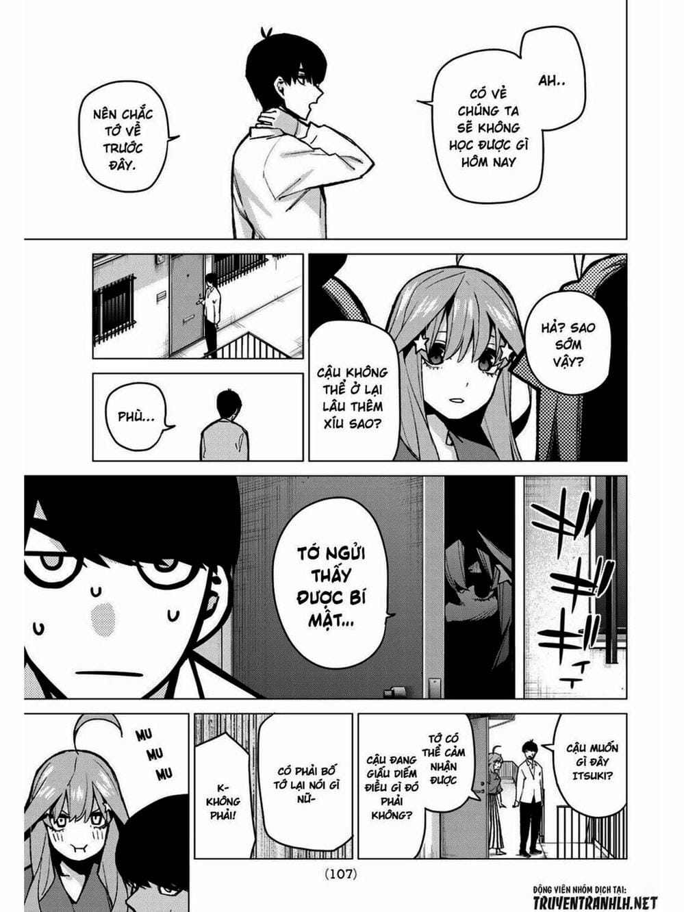 Truyện Tranh Nhà Có 5 Nàng Dâu - Gotoubun No Hanayome trang 6