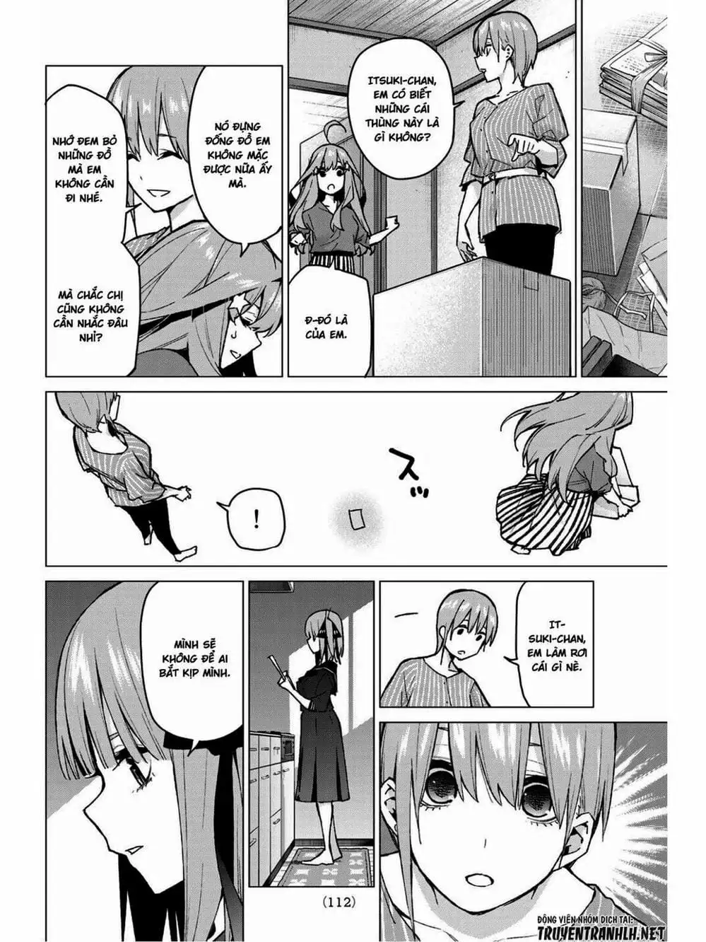 Truyện Tranh Nhà Có 5 Nàng Dâu - Gotoubun No Hanayome trang 6