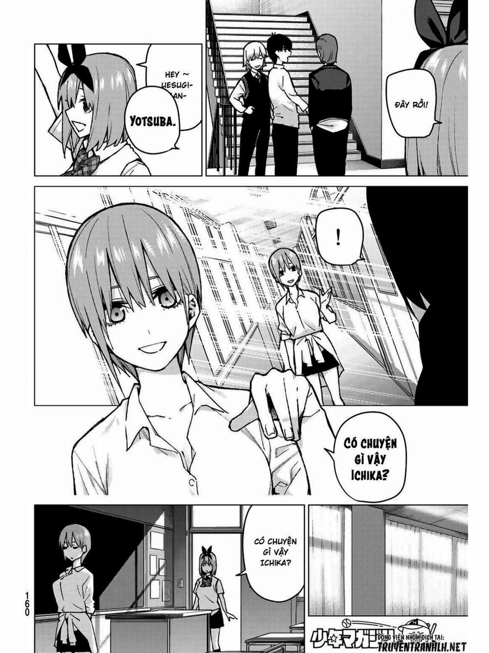 Truyện Tranh Nhà Có 5 Nàng Dâu - Gotoubun No Hanayome trang 6