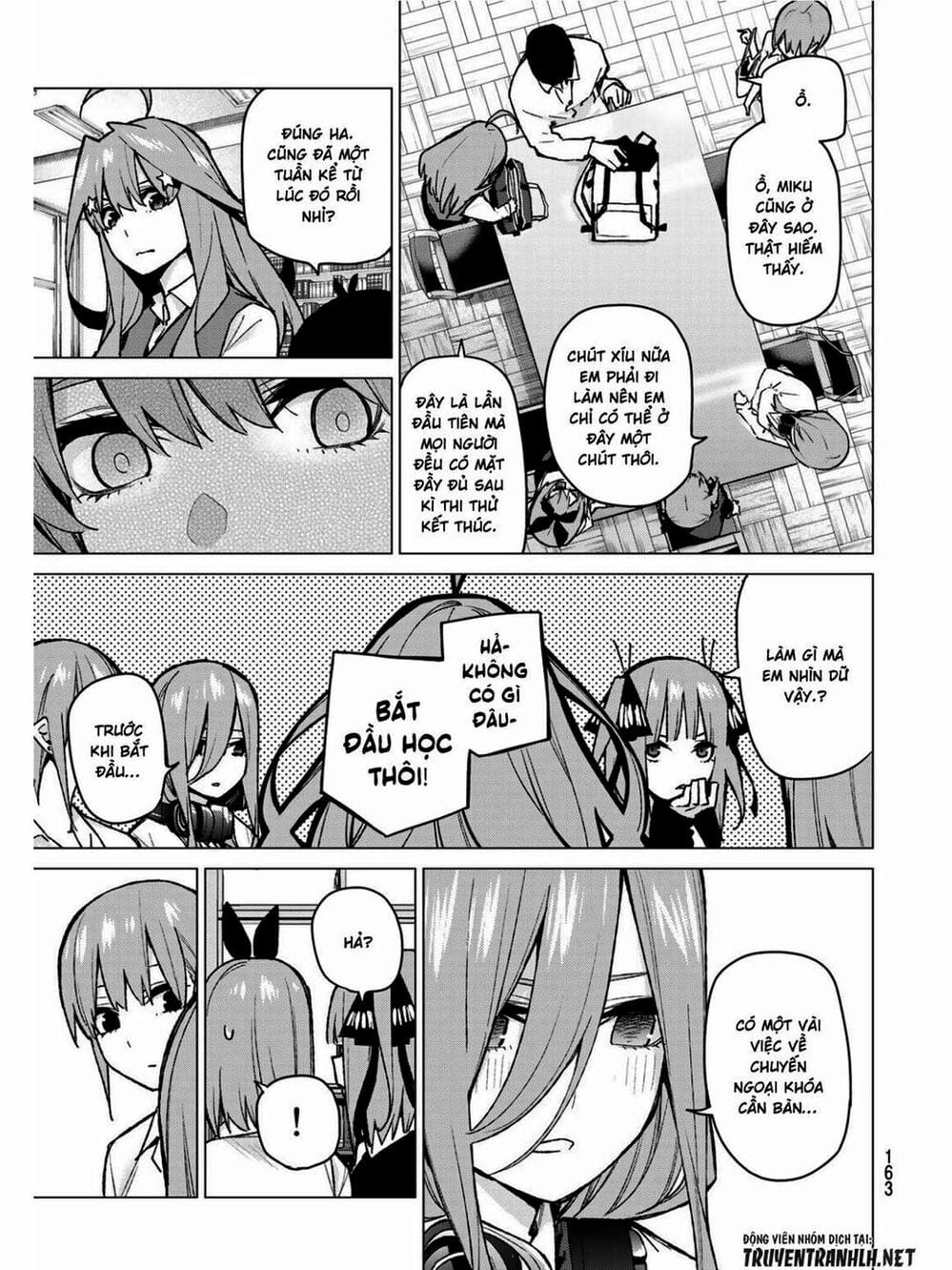 Truyện Tranh Nhà Có 5 Nàng Dâu - Gotoubun No Hanayome trang 6