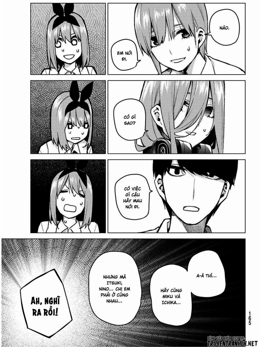 Truyện Tranh Nhà Có 5 Nàng Dâu - Gotoubun No Hanayome trang 6