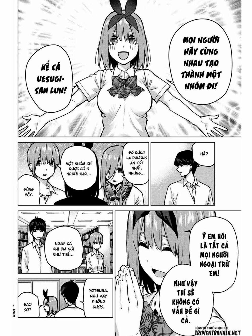 Truyện Tranh Nhà Có 5 Nàng Dâu - Gotoubun No Hanayome trang 6