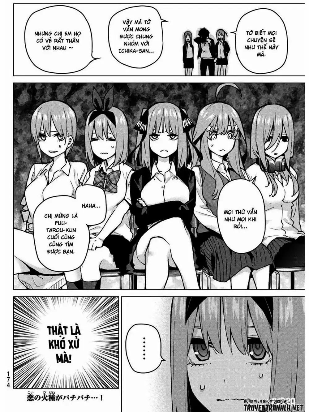 Truyện Tranh Nhà Có 5 Nàng Dâu - Gotoubun No Hanayome trang 6