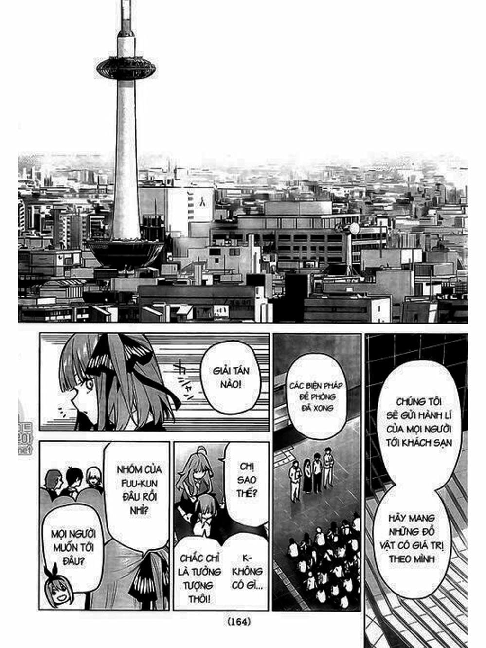 Truyện Tranh Nhà Có 5 Nàng Dâu - Gotoubun No Hanayome trang 6