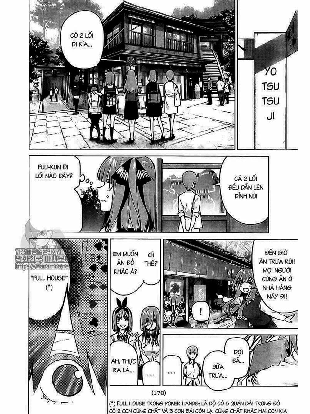 Truyện Tranh Nhà Có 5 Nàng Dâu - Gotoubun No Hanayome trang 6