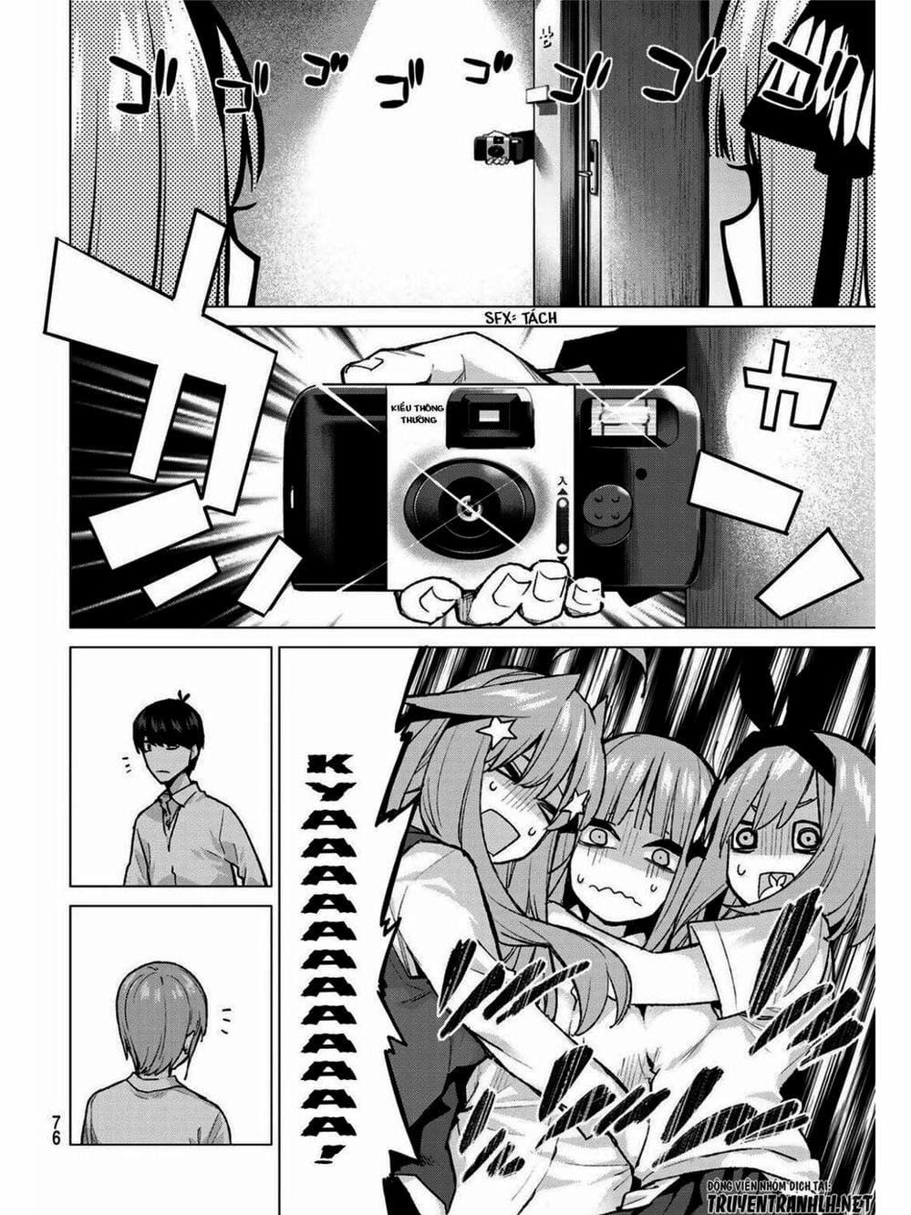 Truyện Tranh Nhà Có 5 Nàng Dâu - Gotoubun No Hanayome trang 6