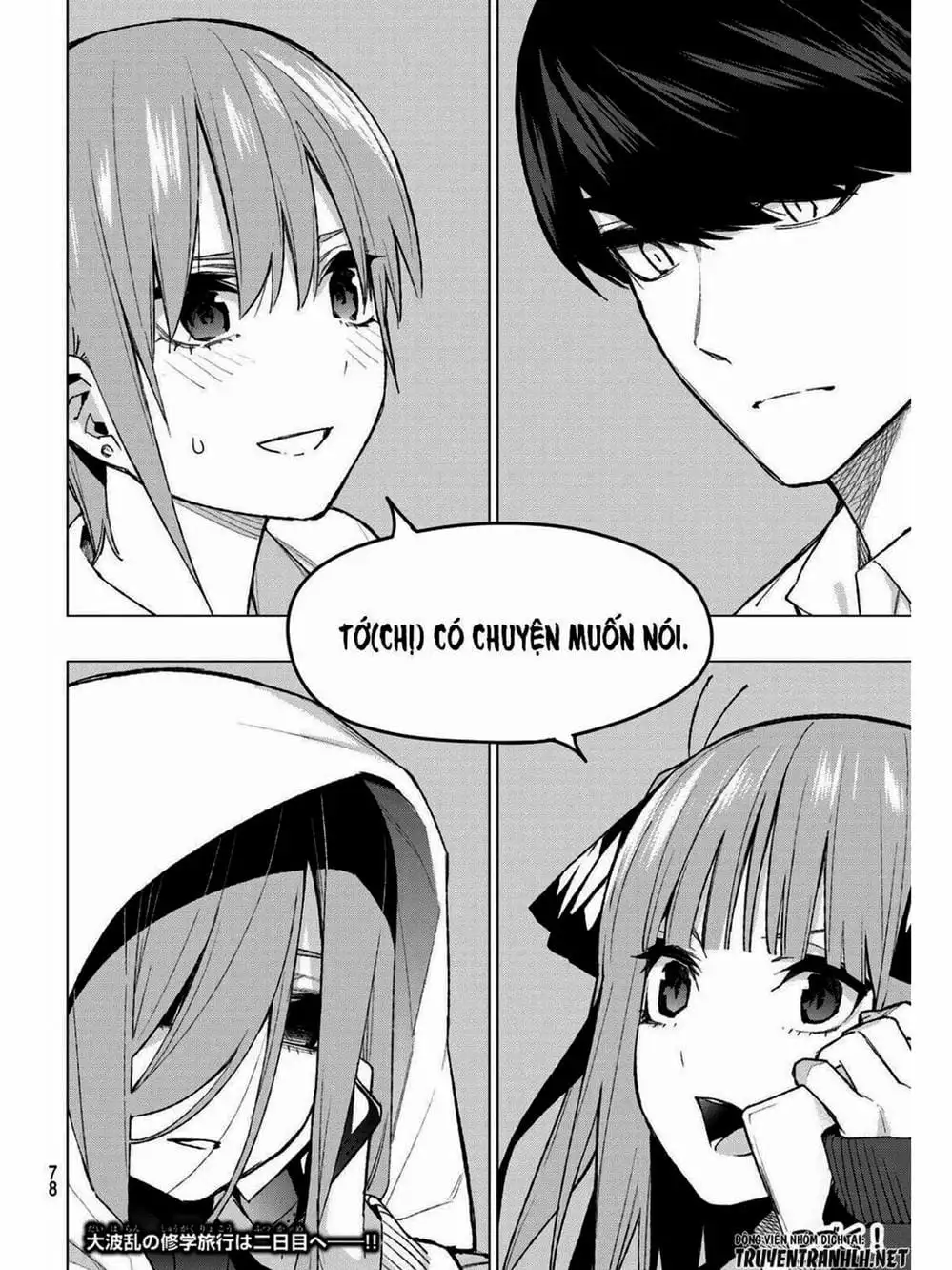 Truyện Tranh Nhà Có 5 Nàng Dâu - Gotoubun No Hanayome trang 6