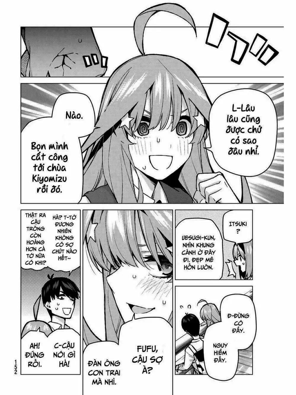 Truyện Tranh Nhà Có 5 Nàng Dâu - Gotoubun No Hanayome trang 6