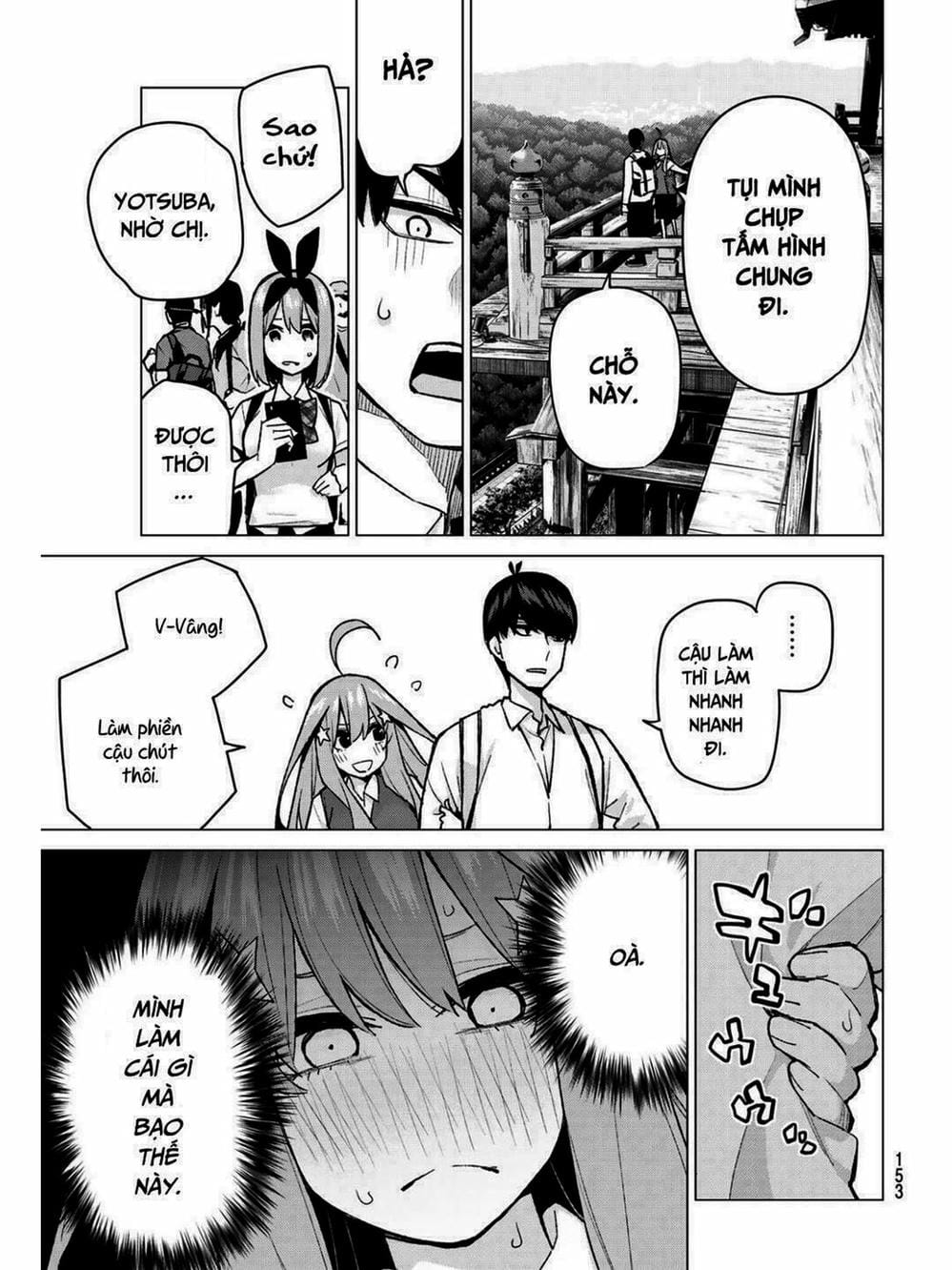 Truyện Tranh Nhà Có 5 Nàng Dâu - Gotoubun No Hanayome trang 6