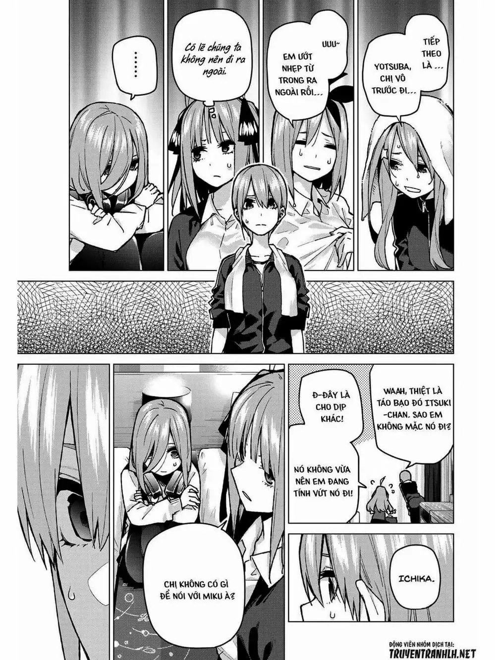 Truyện Tranh Nhà Có 5 Nàng Dâu - Gotoubun No Hanayome trang 6