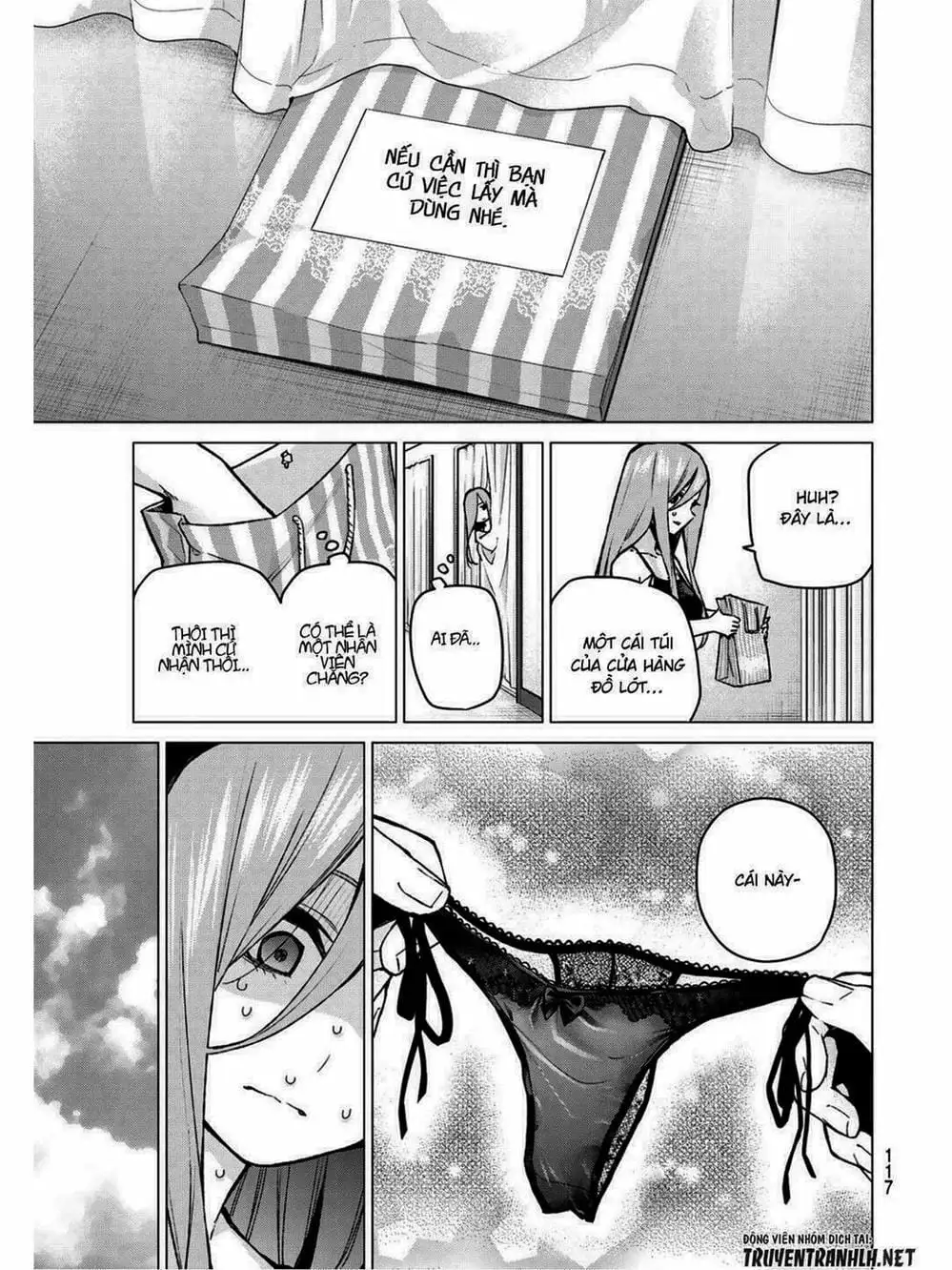 Truyện Tranh Nhà Có 5 Nàng Dâu - Gotoubun No Hanayome trang 6