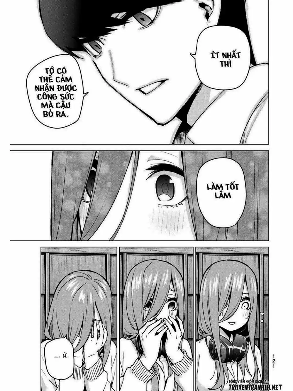 Truyện Tranh Nhà Có 5 Nàng Dâu - Gotoubun No Hanayome trang 6