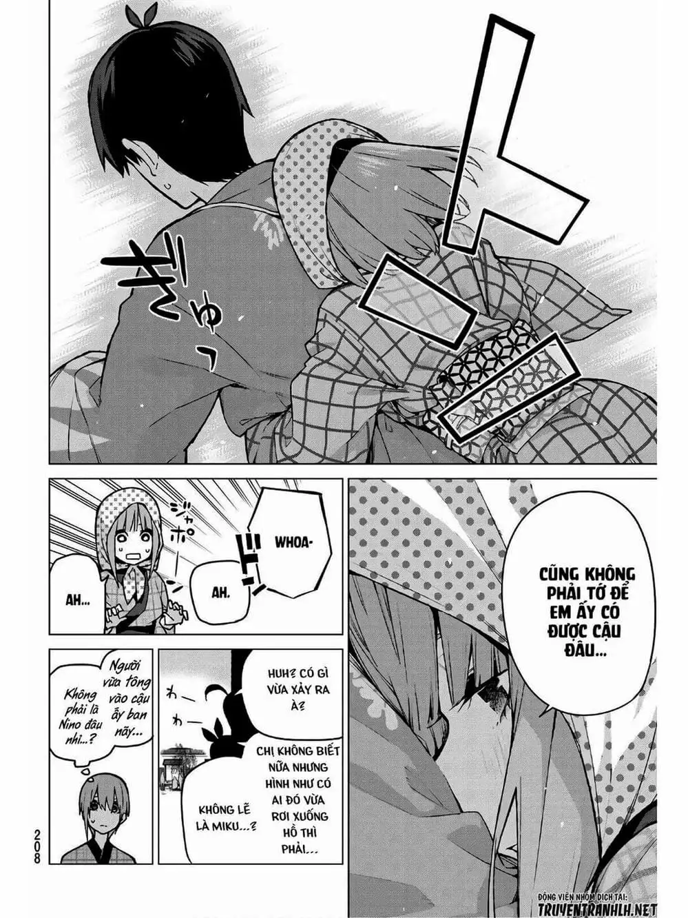 Truyện Tranh Nhà Có 5 Nàng Dâu - Gotoubun No Hanayome trang 6