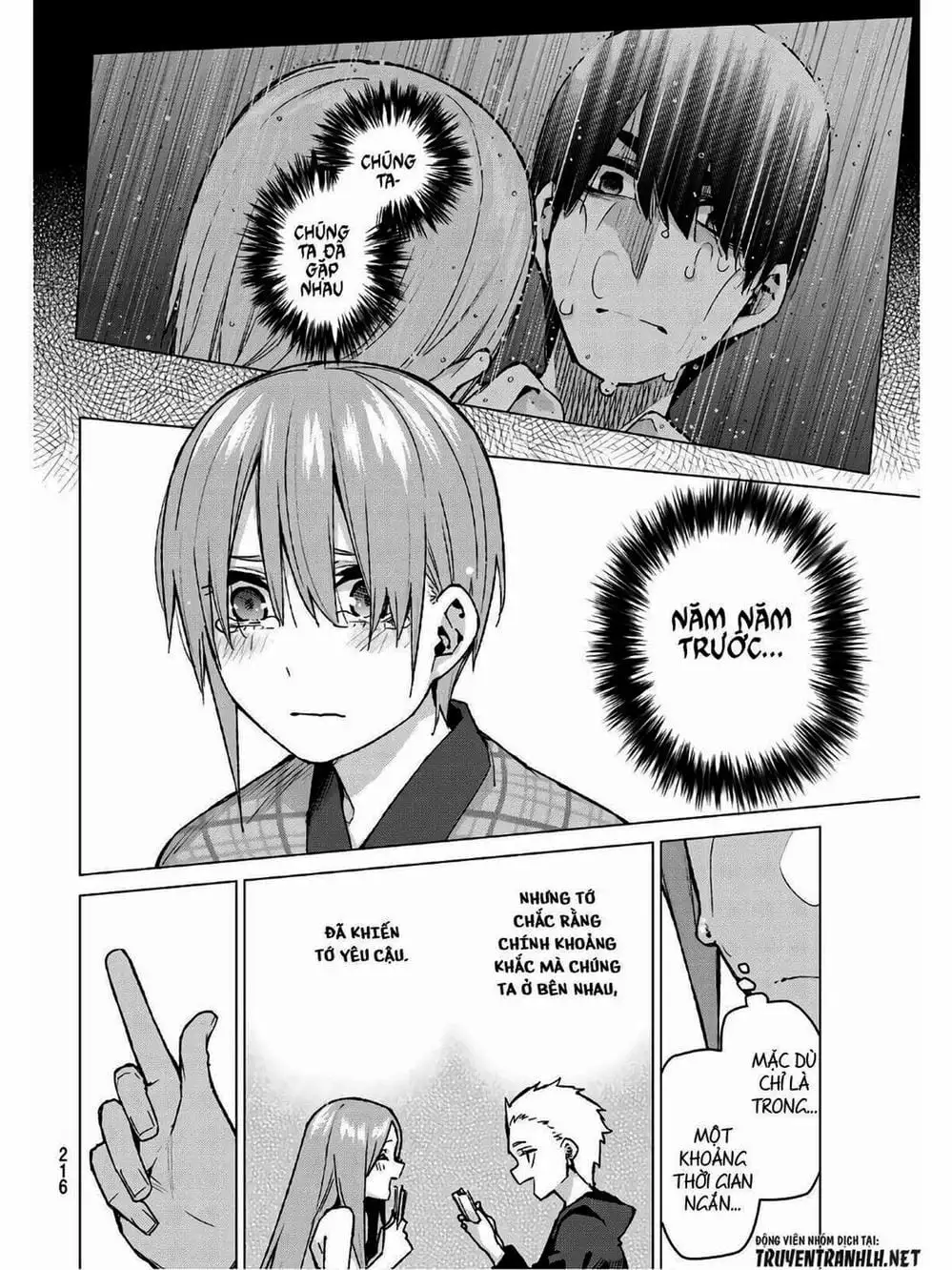 Truyện Tranh Nhà Có 5 Nàng Dâu - Gotoubun No Hanayome trang 6