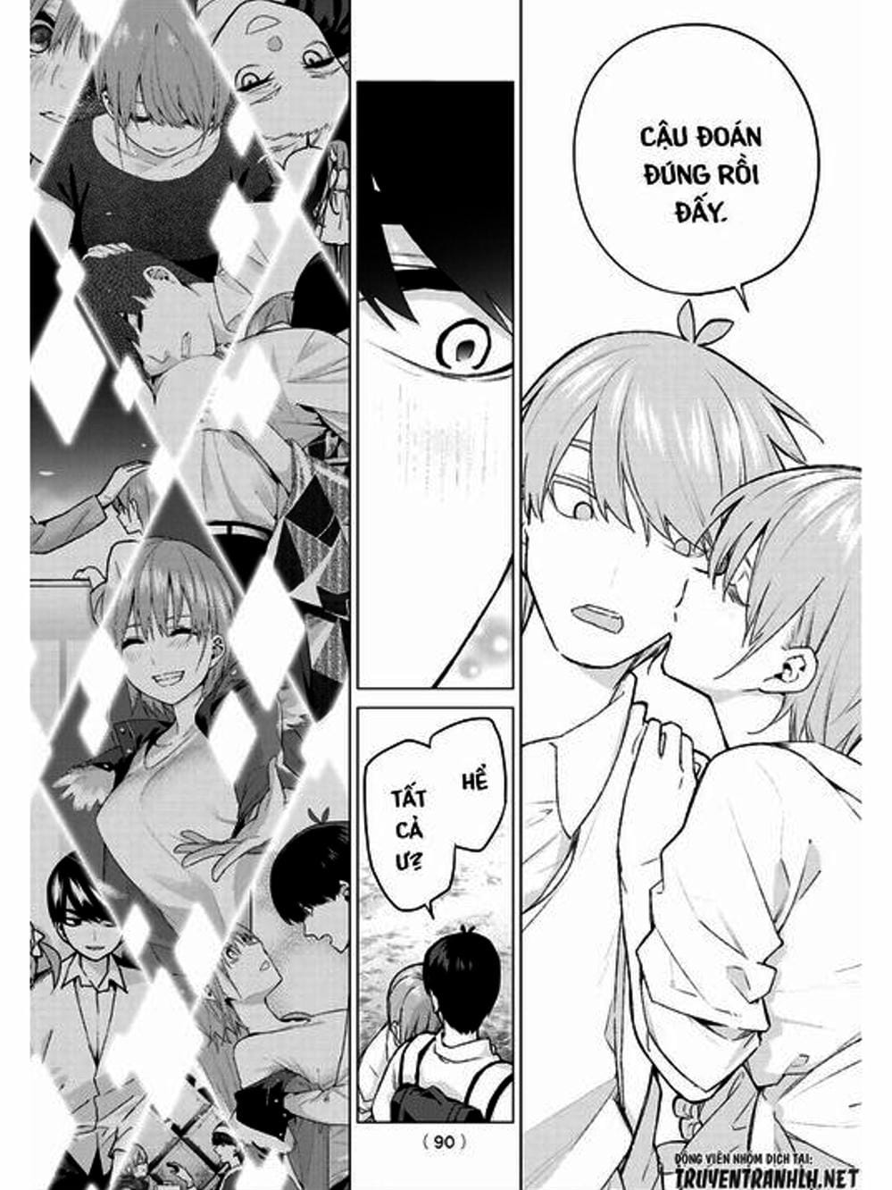 Truyện Tranh Nhà Có 5 Nàng Dâu - Gotoubun No Hanayome trang 6