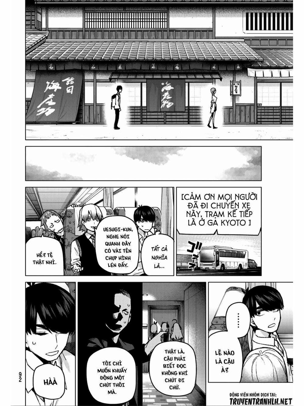 Truyện Tranh Nhà Có 5 Nàng Dâu - Gotoubun No Hanayome trang 6