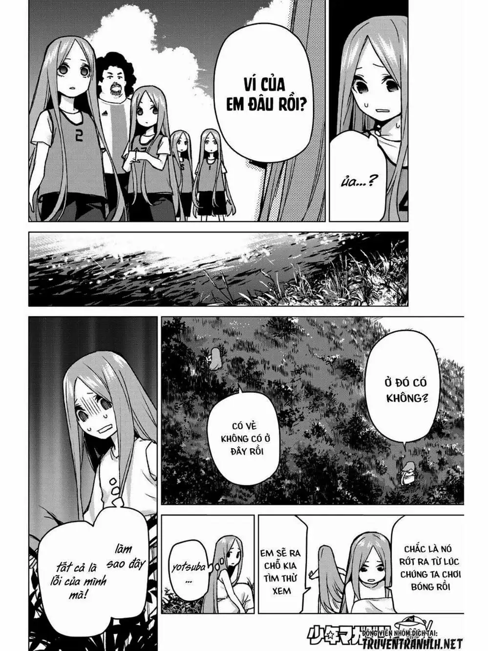 Truyện Tranh Nhà Có 5 Nàng Dâu - Gotoubun No Hanayome trang 6