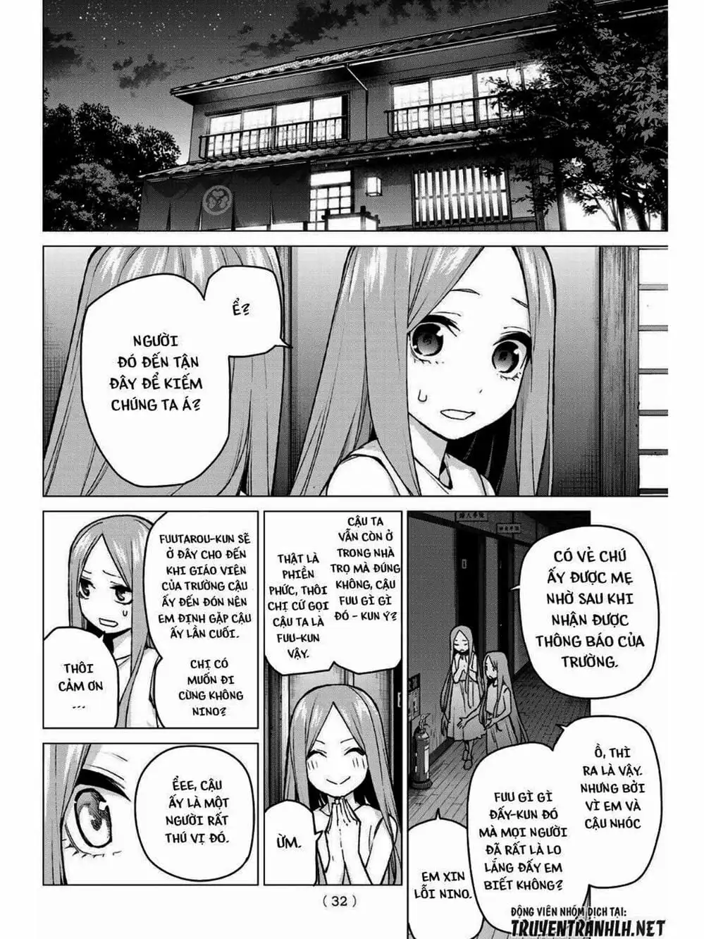 Truyện Tranh Nhà Có 5 Nàng Dâu - Gotoubun No Hanayome trang 6