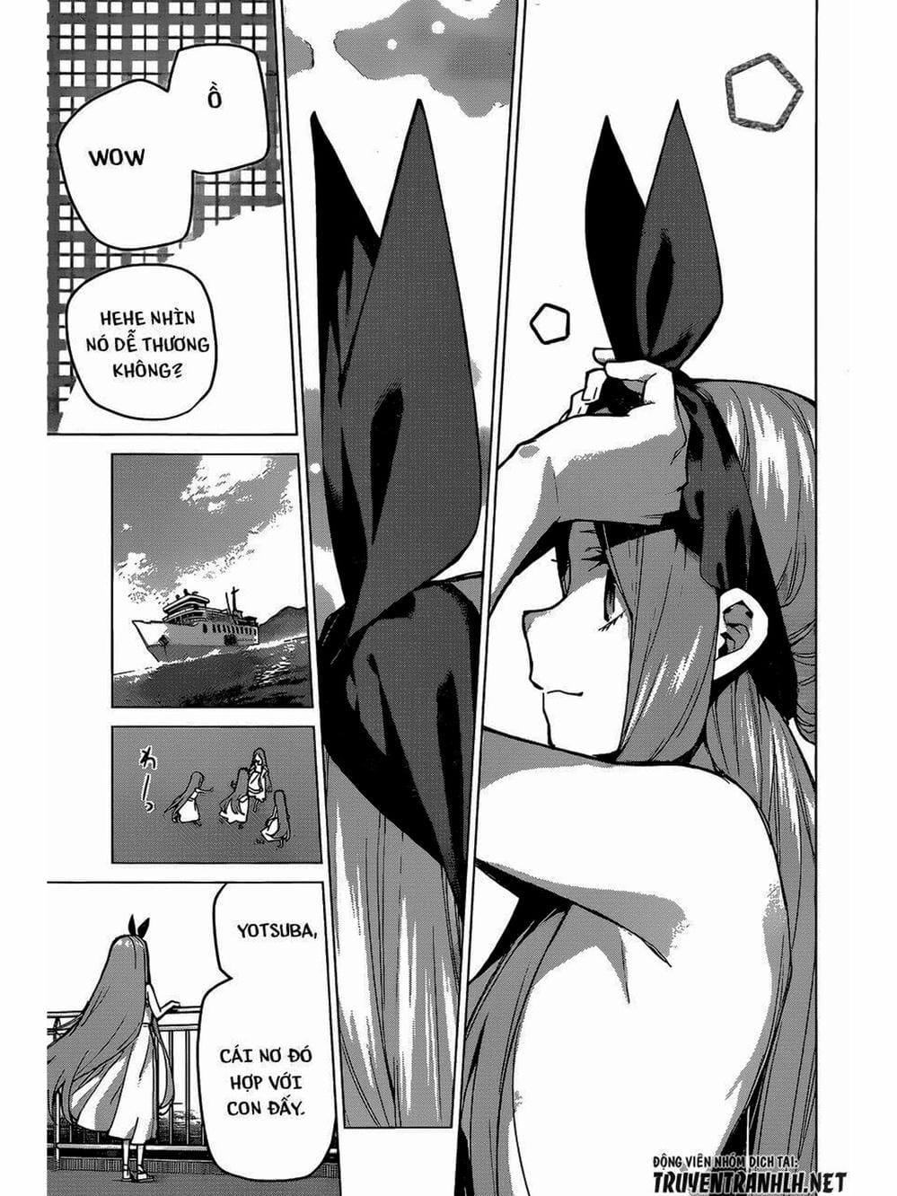 Truyện Tranh Nhà Có 5 Nàng Dâu - Gotoubun No Hanayome trang 6