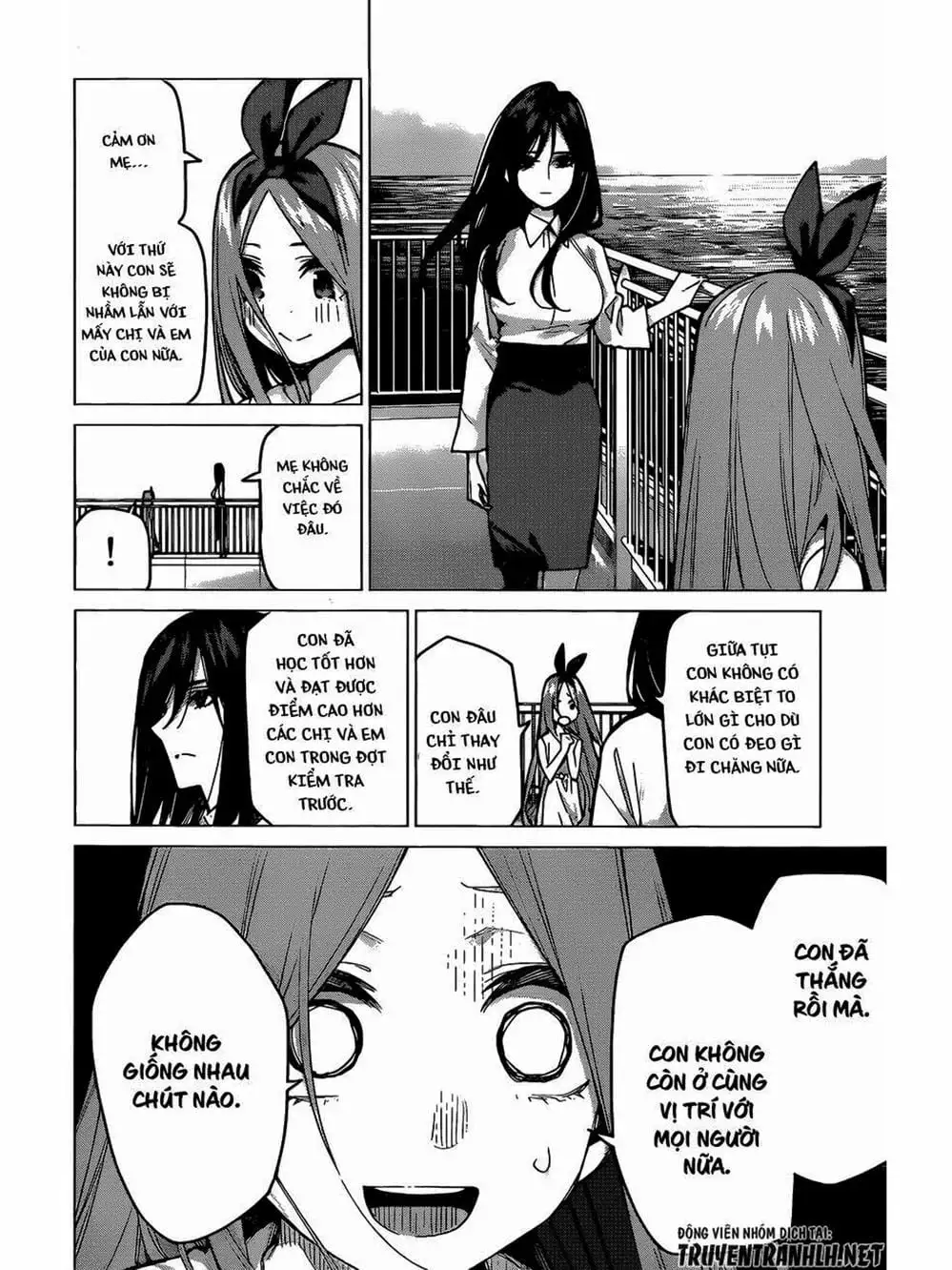 Truyện Tranh Nhà Có 5 Nàng Dâu - Gotoubun No Hanayome trang 6