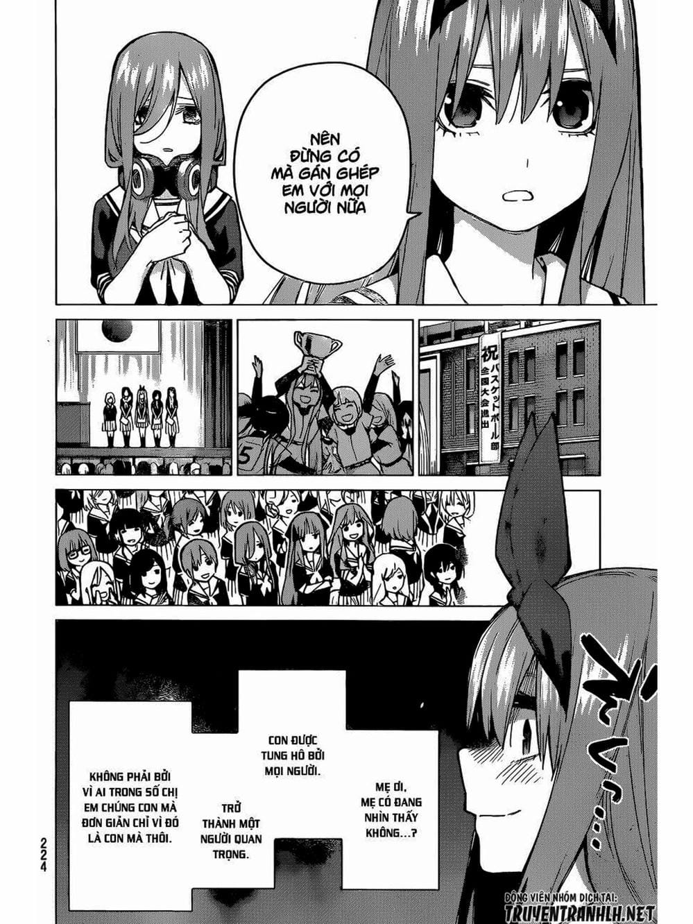 Truyện Tranh Nhà Có 5 Nàng Dâu - Gotoubun No Hanayome trang 6