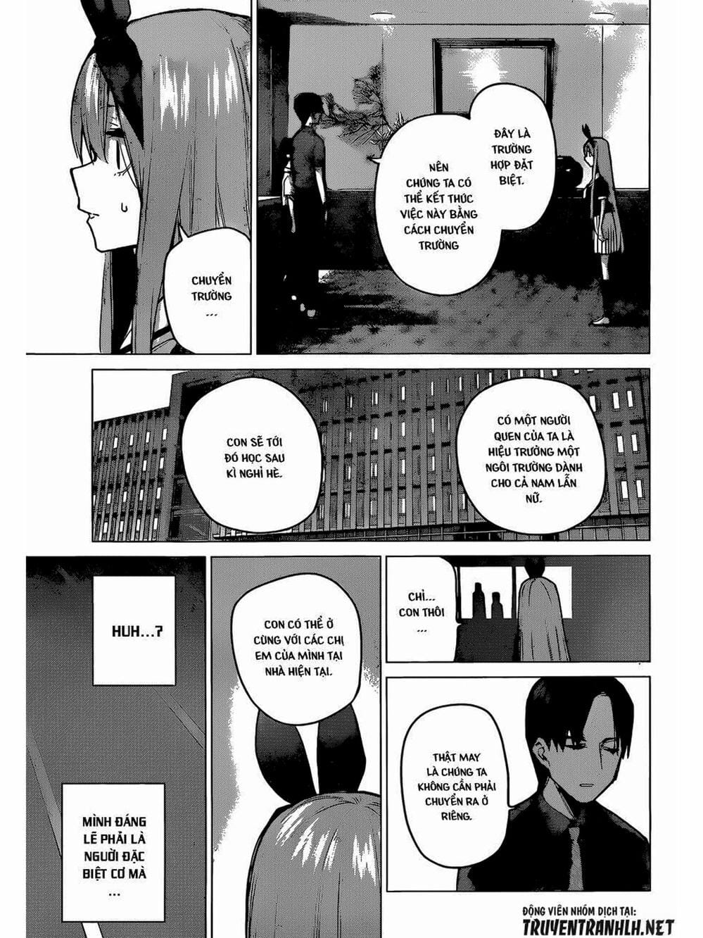 Truyện Tranh Nhà Có 5 Nàng Dâu - Gotoubun No Hanayome trang 6