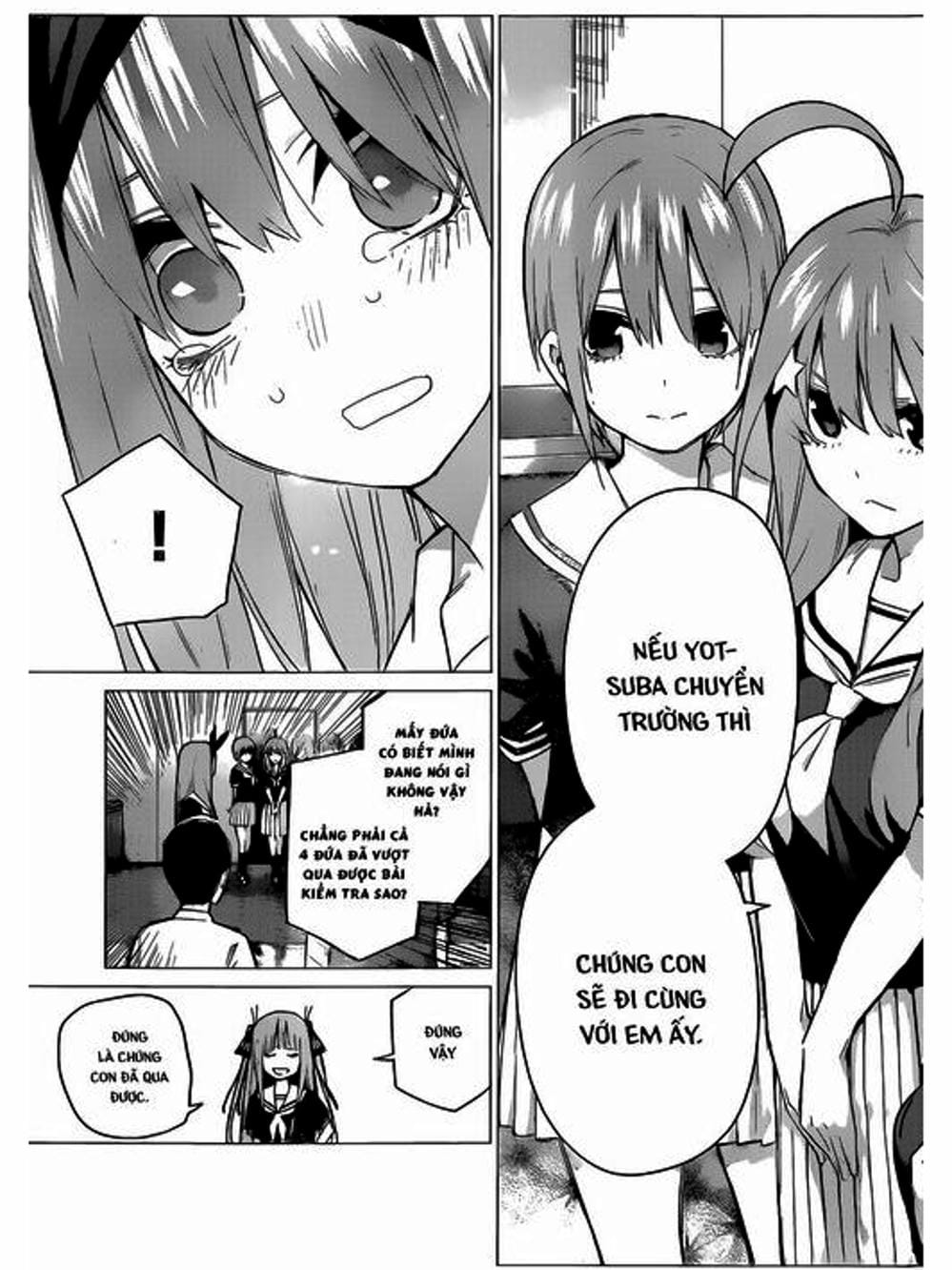 Truyện Tranh Nhà Có 5 Nàng Dâu - Gotoubun No Hanayome trang 6