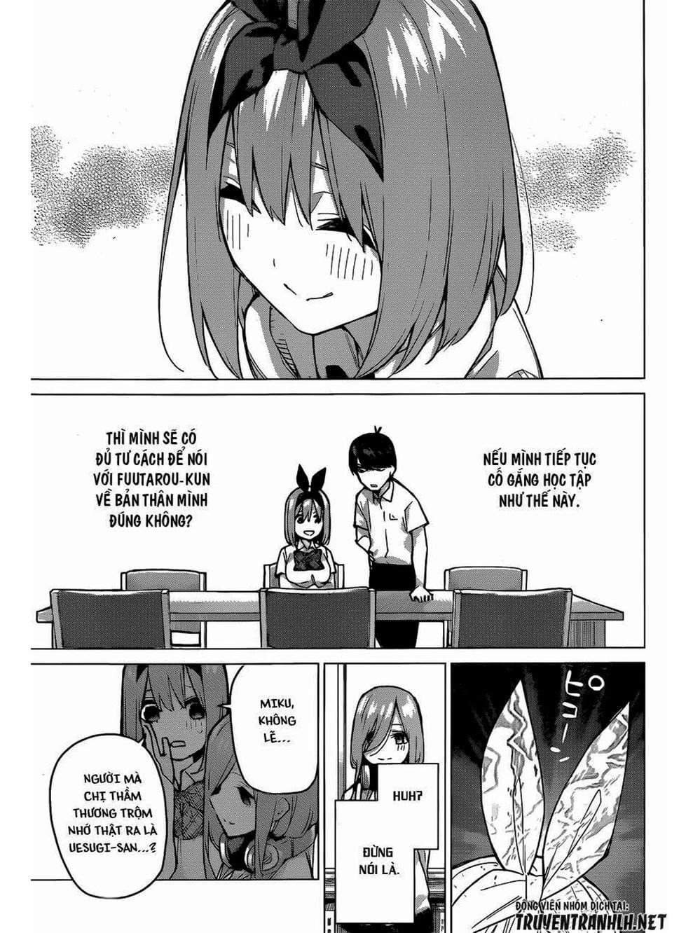 Truyện Tranh Nhà Có 5 Nàng Dâu - Gotoubun No Hanayome trang 6