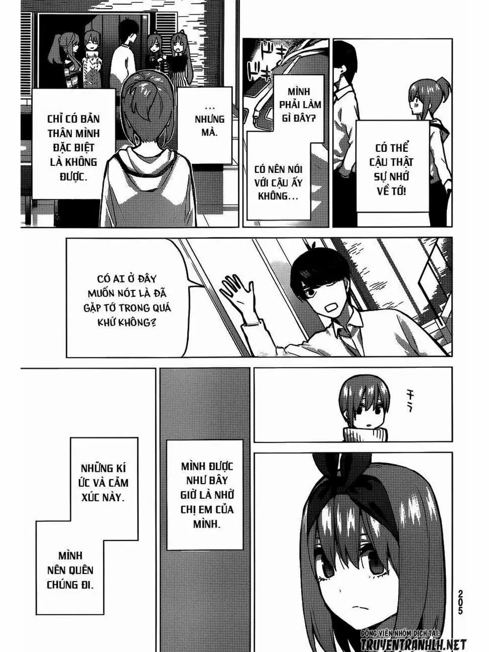 Truyện Tranh Nhà Có 5 Nàng Dâu - Gotoubun No Hanayome trang 6