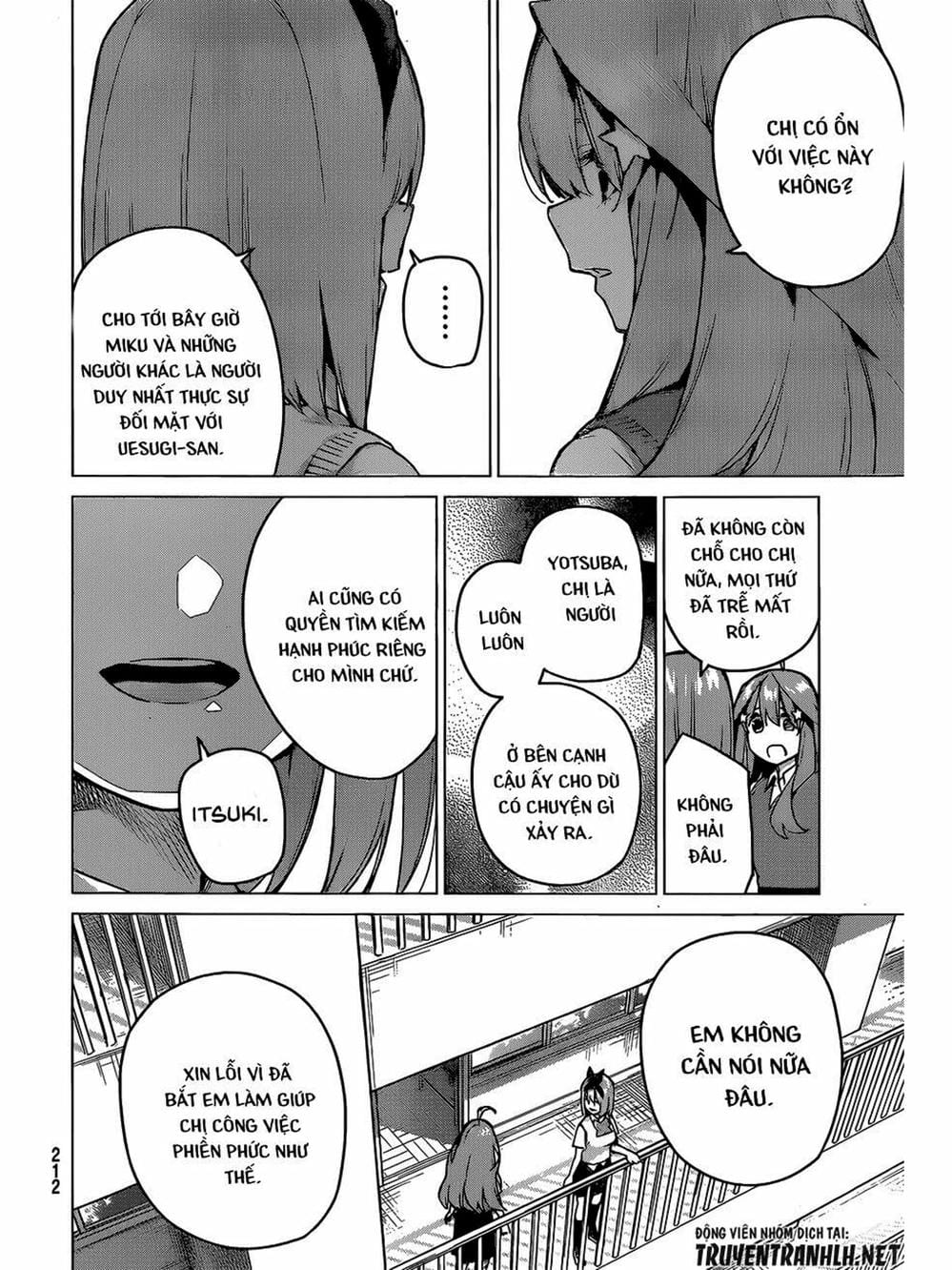 Truyện Tranh Nhà Có 5 Nàng Dâu - Gotoubun No Hanayome trang 6