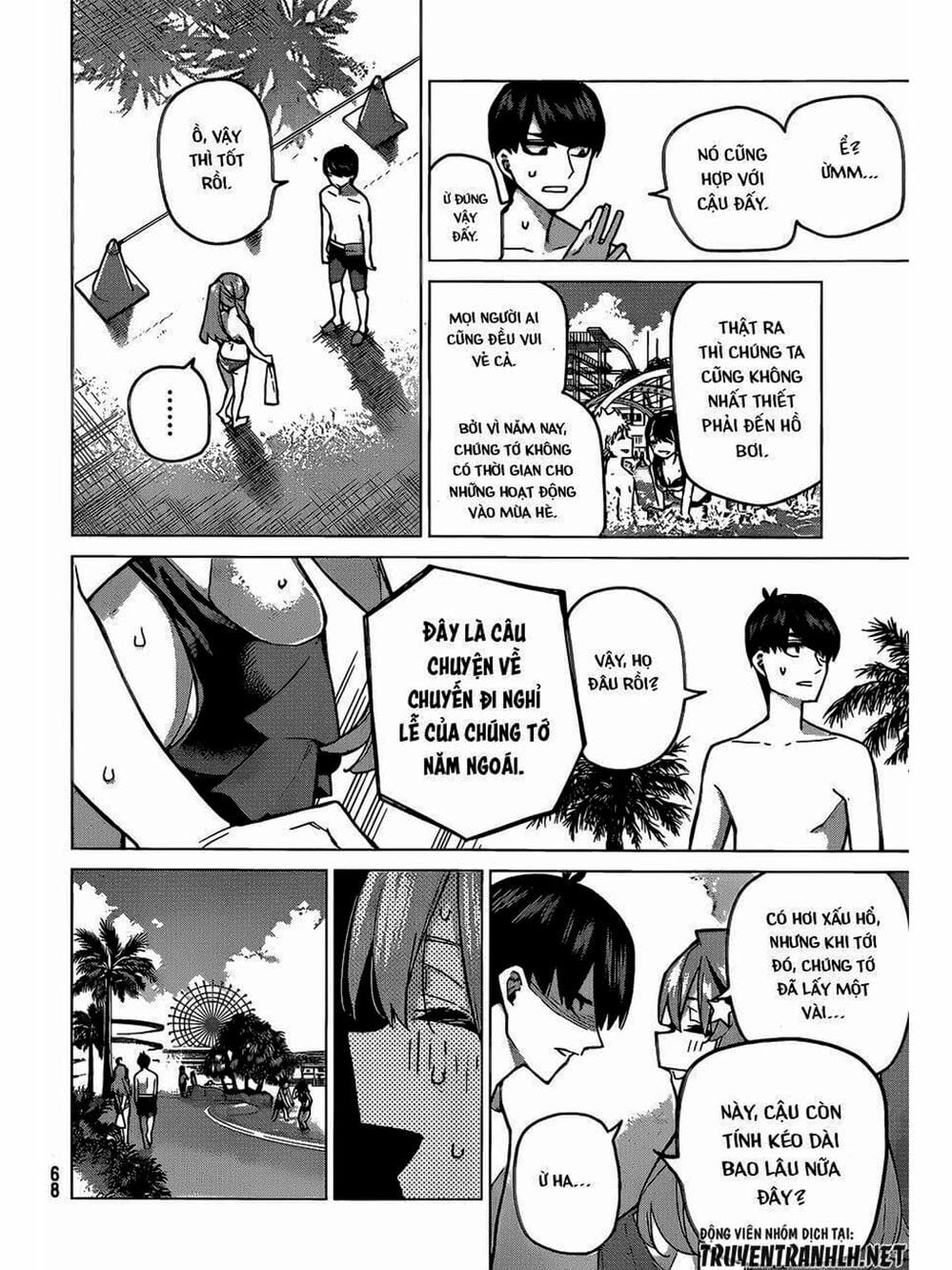 Truyện Tranh Nhà Có 5 Nàng Dâu - Gotoubun No Hanayome trang 6