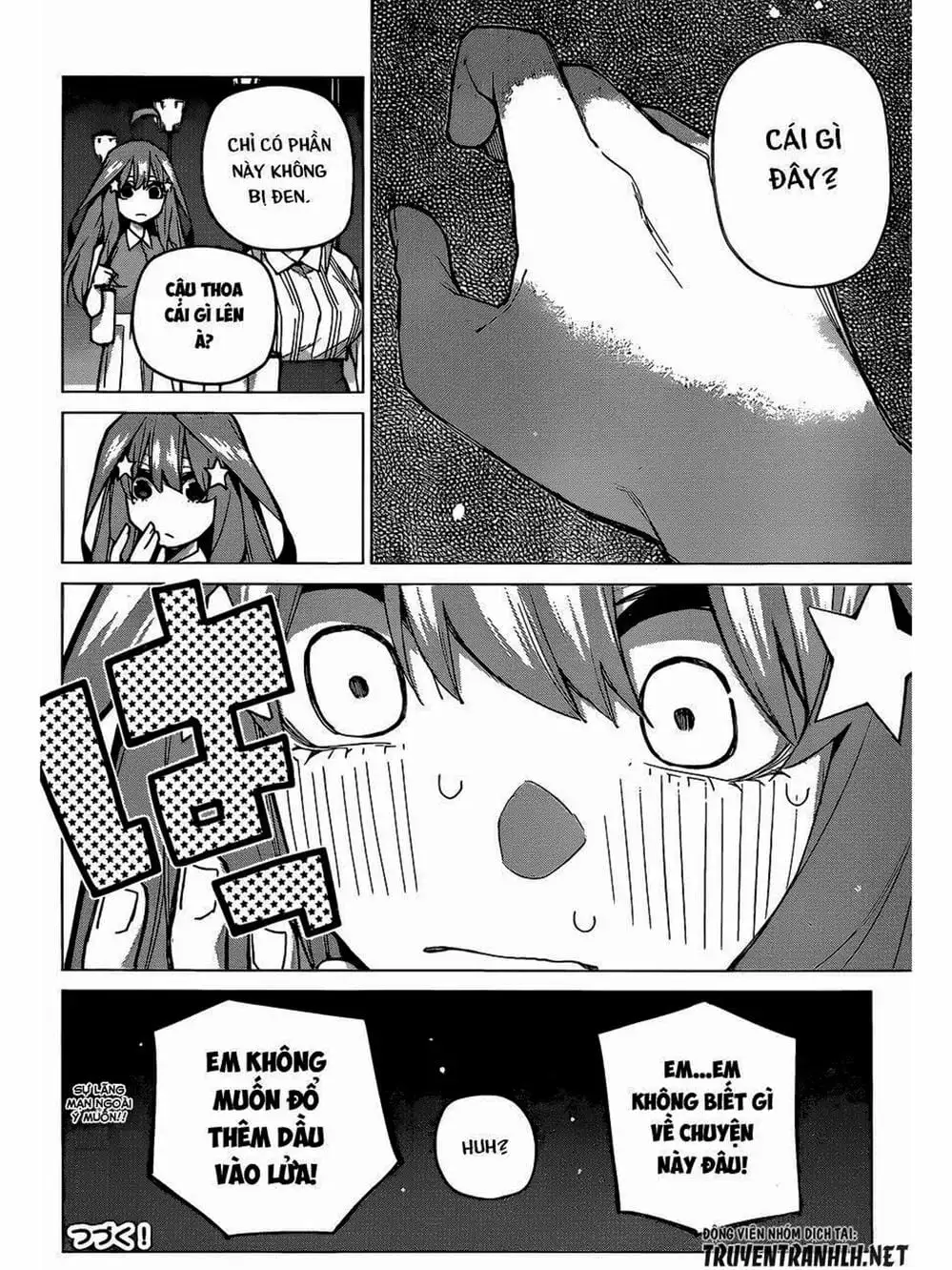 Truyện Tranh Nhà Có 5 Nàng Dâu - Gotoubun No Hanayome trang 6