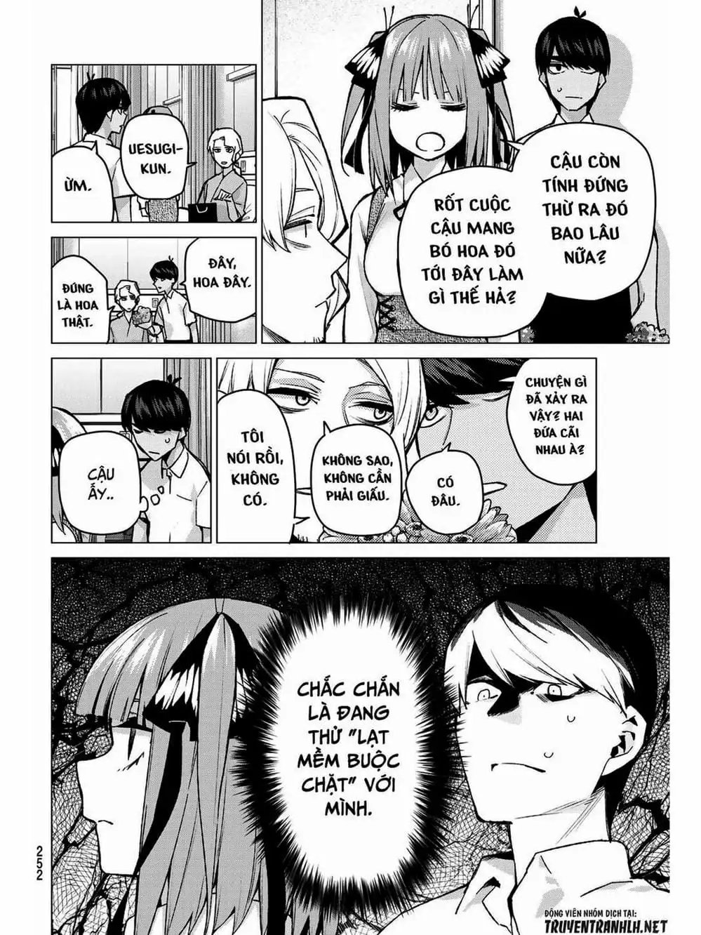 Truyện Tranh Nhà Có 5 Nàng Dâu - Gotoubun No Hanayome trang 6