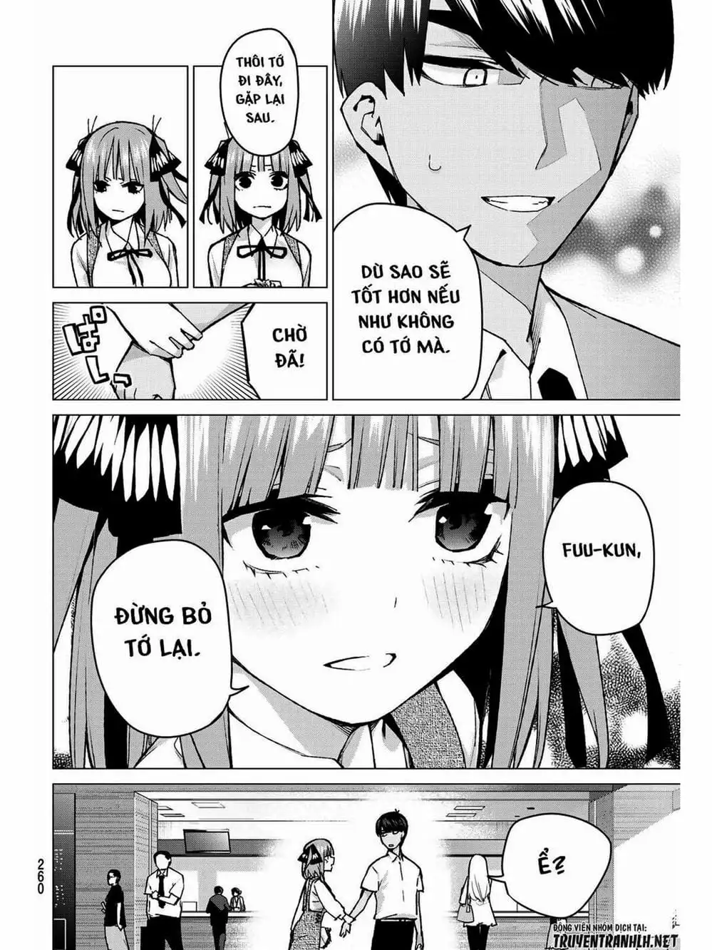 Truyện Tranh Nhà Có 5 Nàng Dâu - Gotoubun No Hanayome trang 6