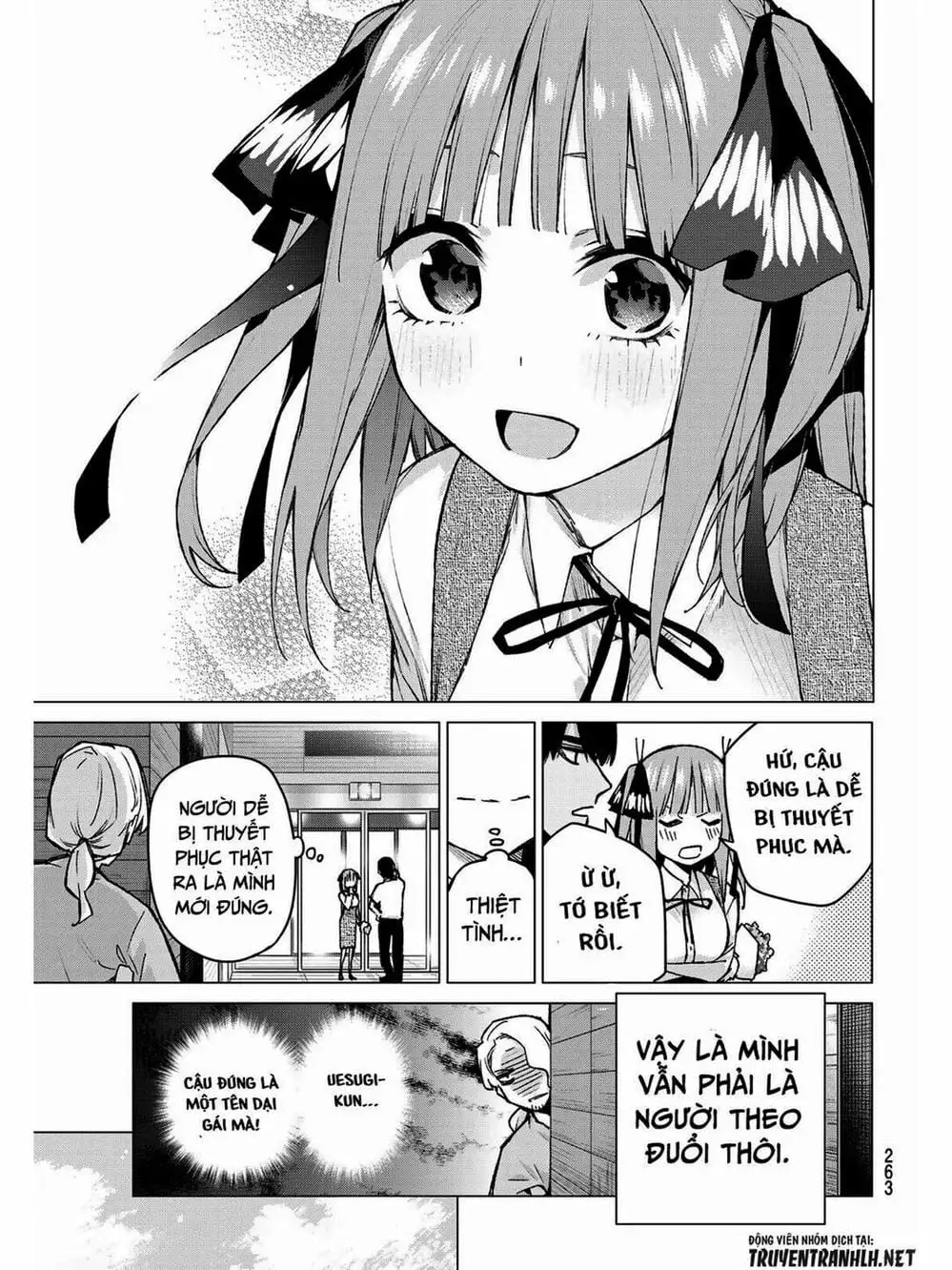 Truyện Tranh Nhà Có 5 Nàng Dâu - Gotoubun No Hanayome trang 6