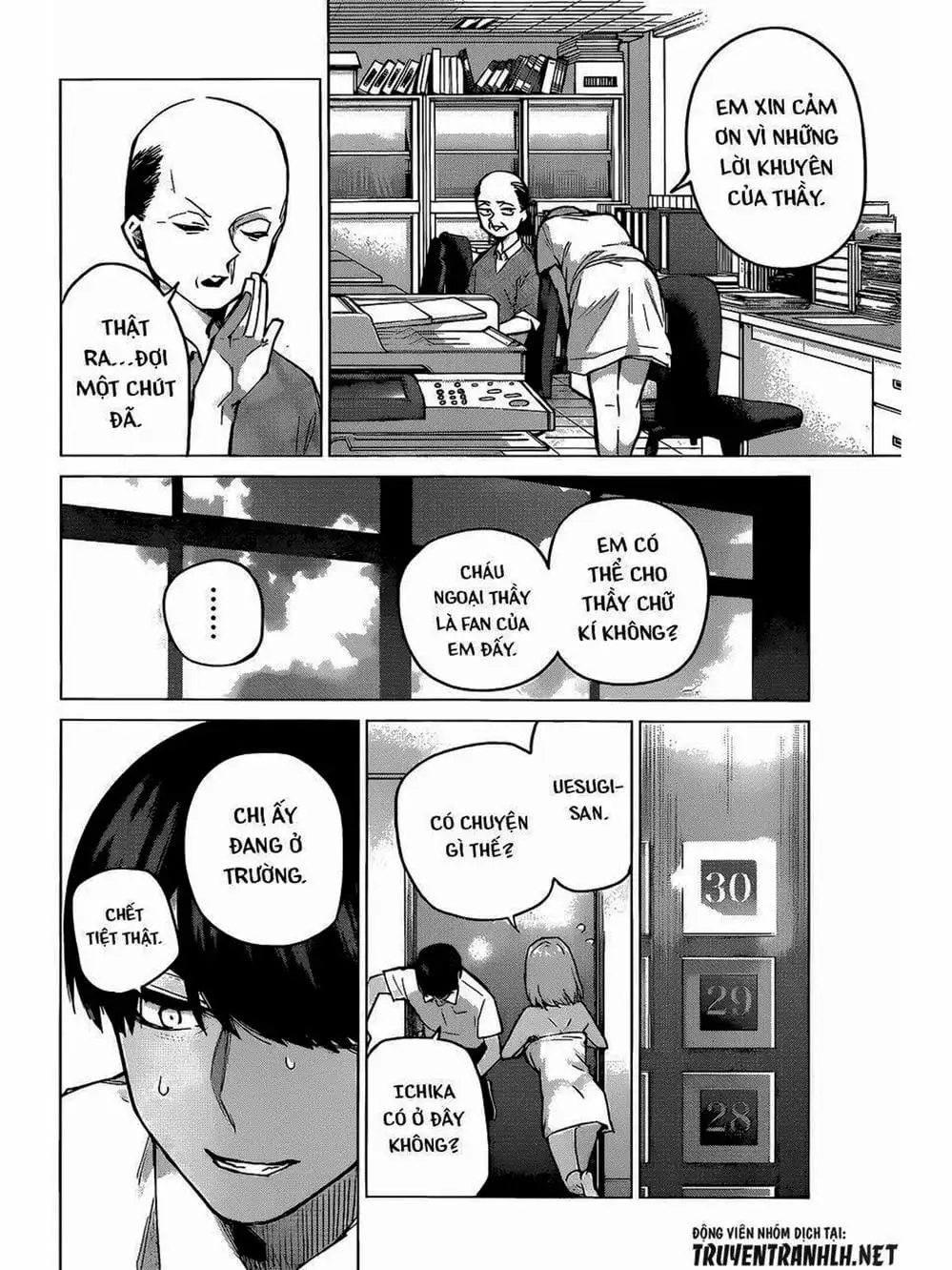 Truyện Tranh Nhà Có 5 Nàng Dâu - Gotoubun No Hanayome trang 6