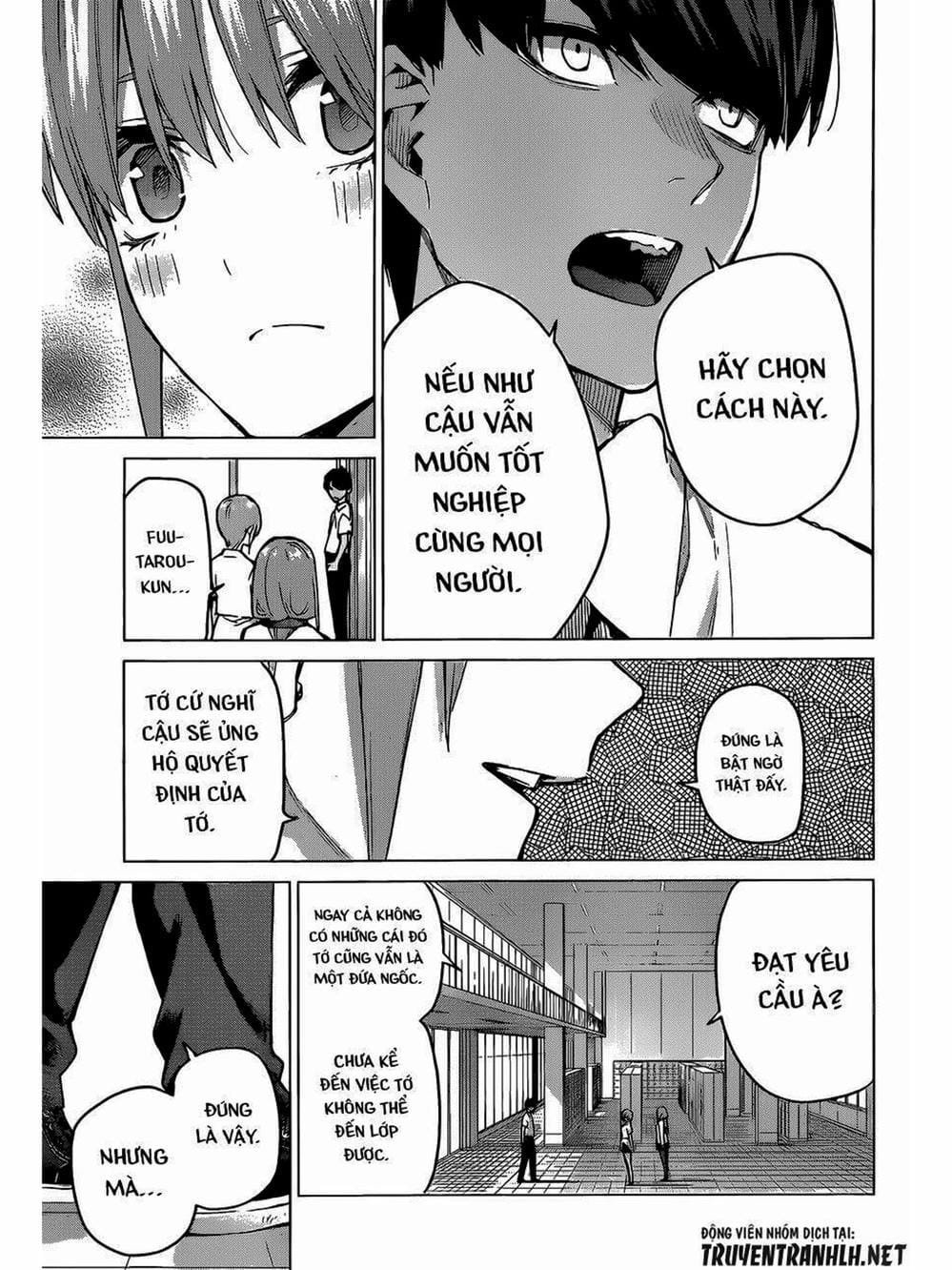 Truyện Tranh Nhà Có 5 Nàng Dâu - Gotoubun No Hanayome trang 6