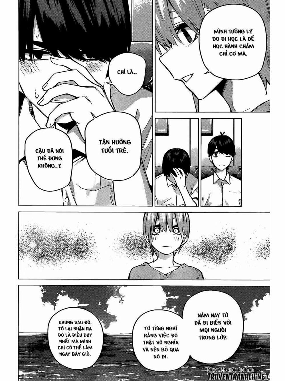 Truyện Tranh Nhà Có 5 Nàng Dâu - Gotoubun No Hanayome trang 6