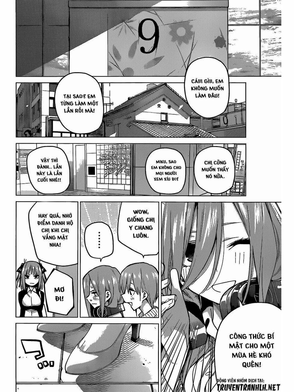 Truyện Tranh Nhà Có 5 Nàng Dâu - Gotoubun No Hanayome trang 6