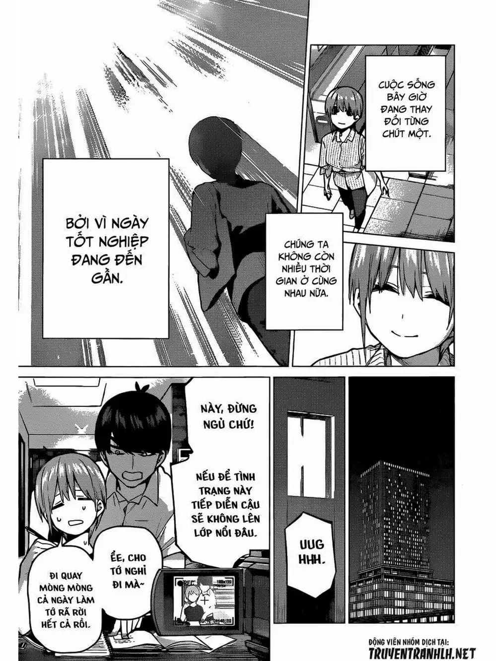 Truyện Tranh Nhà Có 5 Nàng Dâu - Gotoubun No Hanayome trang 6