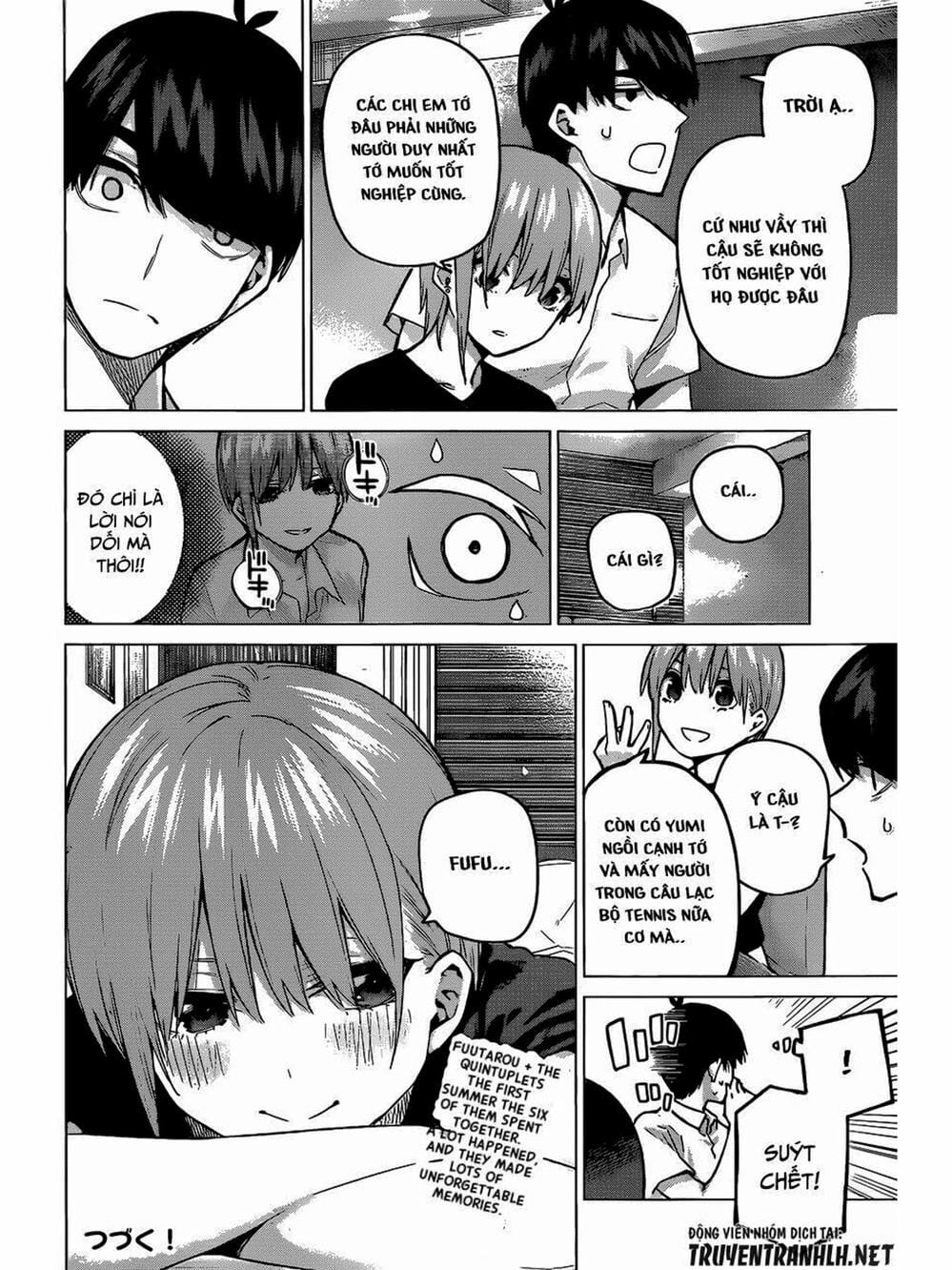 Truyện Tranh Nhà Có 5 Nàng Dâu - Gotoubun No Hanayome trang 6