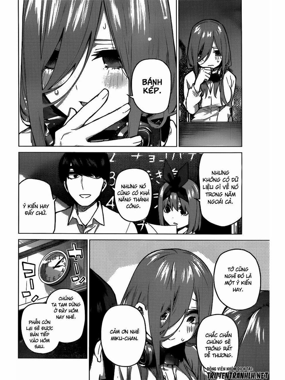 Truyện Tranh Nhà Có 5 Nàng Dâu - Gotoubun No Hanayome trang 6