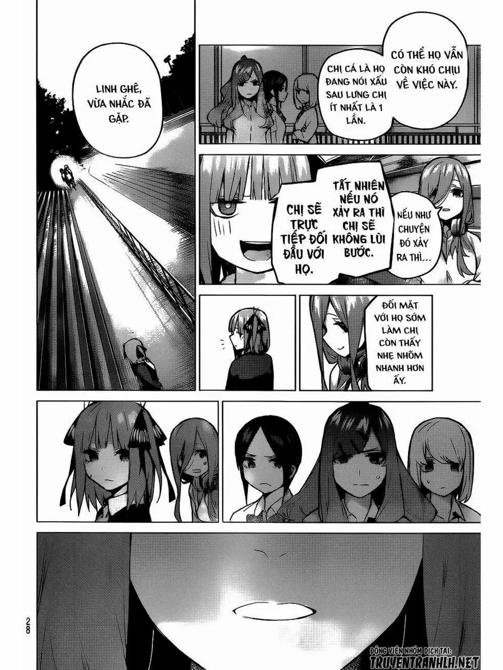 Truyện Tranh Nhà Có 5 Nàng Dâu - Gotoubun No Hanayome trang 6