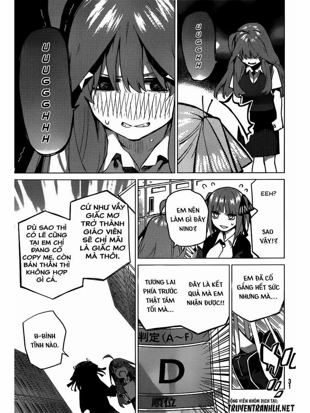 Truyện Tranh Nhà Có 5 Nàng Dâu - Gotoubun No Hanayome trang 6